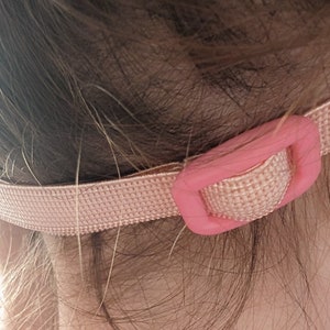 Thin non-slip headband 10 mm for maintaining cochlear implant and hearing aids, anti-loss safety ear straps image 8