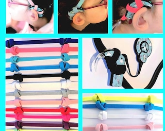Non-slip sports headband for children, one size fits all, stretchable, for securing cochlear implants and hearing aids