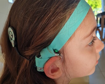 Cochlear implant support headband and anti-loss ear strap hearing aids