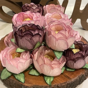 Hand Made Bronze Trio Truffle Wrappers (forminhas)