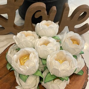 Envoltorios de trufa blanca hechos a mano (forminhas)