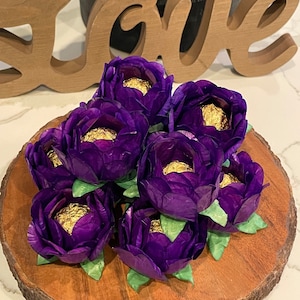 Hand Made Eggplant Truffle Wrappers (forminhas)