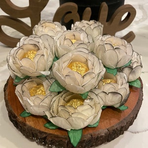 Hand Made Burnt Cream Truffle Wrappers (forminhas)