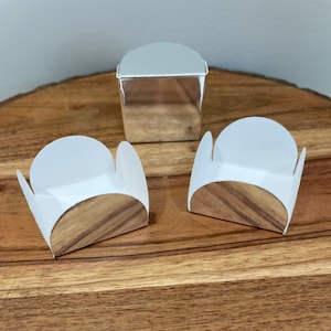 50 Silver Truffle Boxes