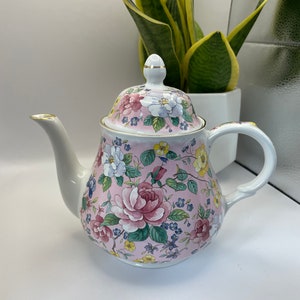 Théière Arthur Wood Staffordshire