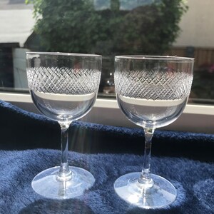 Quality Vintage Crystal Glasses