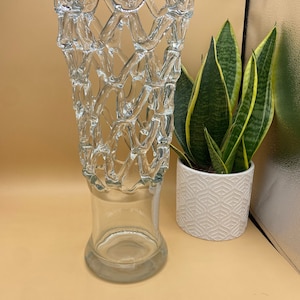 Stunning Tower Glass Vase
