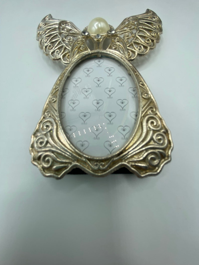 Red Angels Frame Vintage Angel Picture/photo Frame - Etsy
