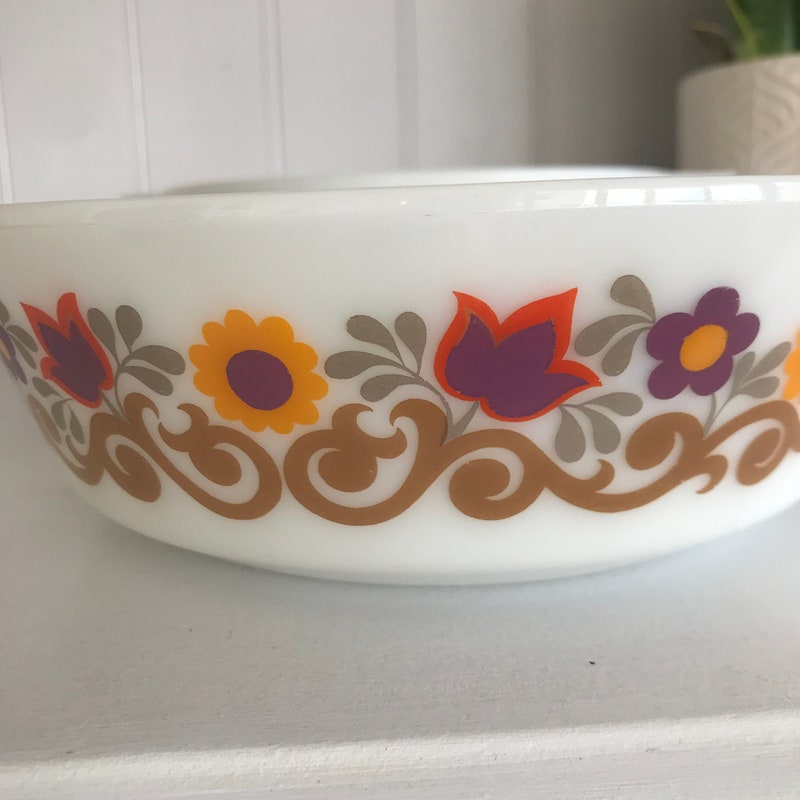 Rose Pyrex - Etsy