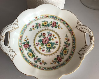 Vintage Coalport Ming Rose Bone China Dish – Cake Plate/Dish
