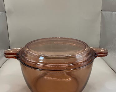 Cocotte Vision Corning Vintage couleur ambre capacité 2,5l