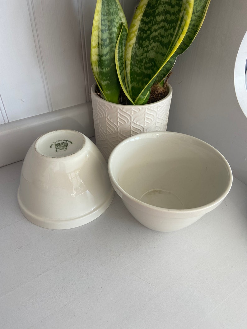 Royal Falcon Ironstone Pudding Basin Etsy UK