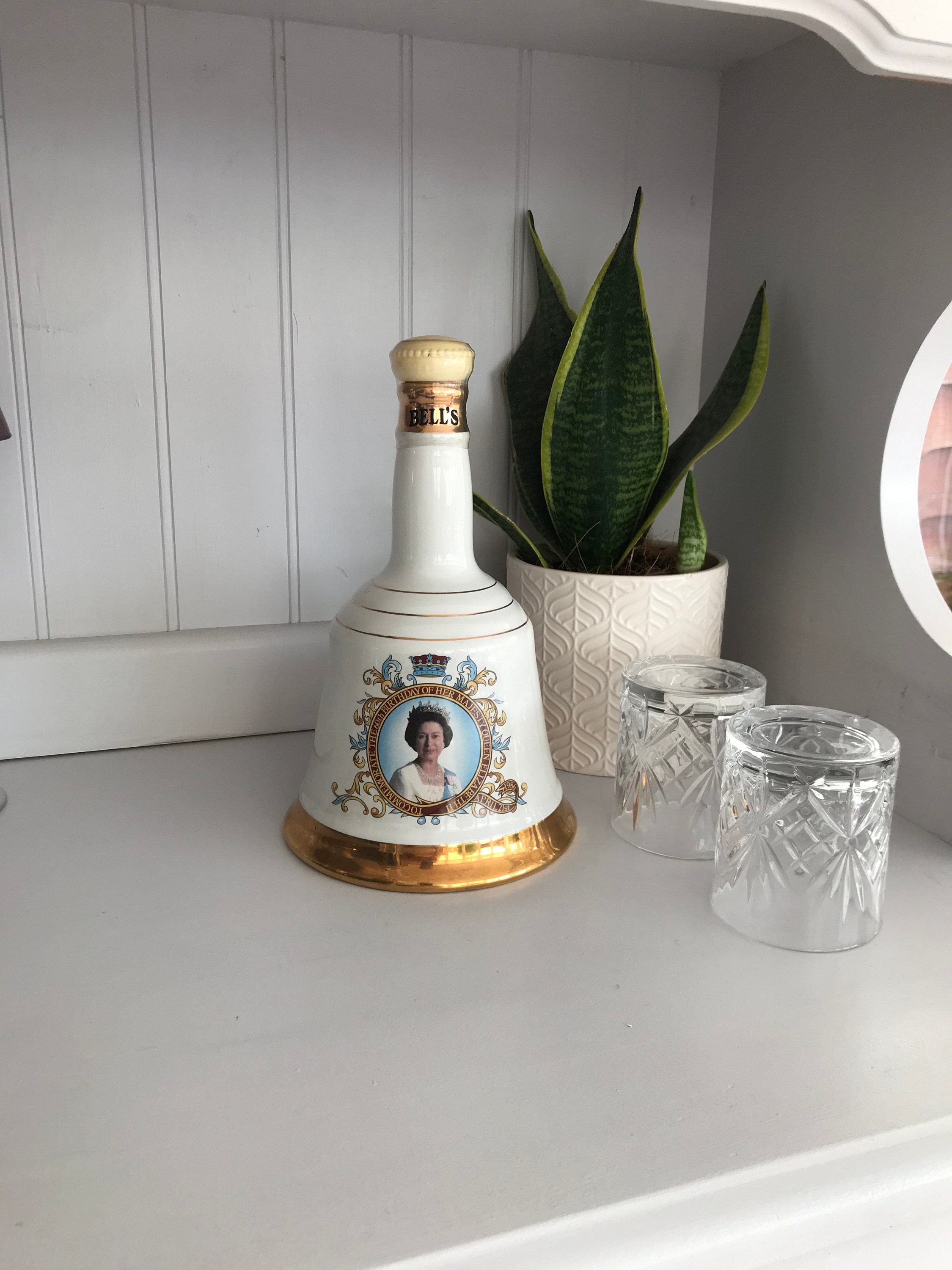 Rare Unopened Bottle Bell's Specially Selected Whisky, Queen Elizabeth