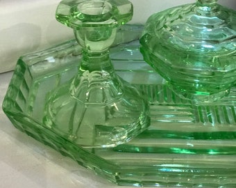 Art Deco Dressing Table Set.