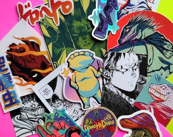 Dorohedoro Random Set of 5 Stickers - Etsy