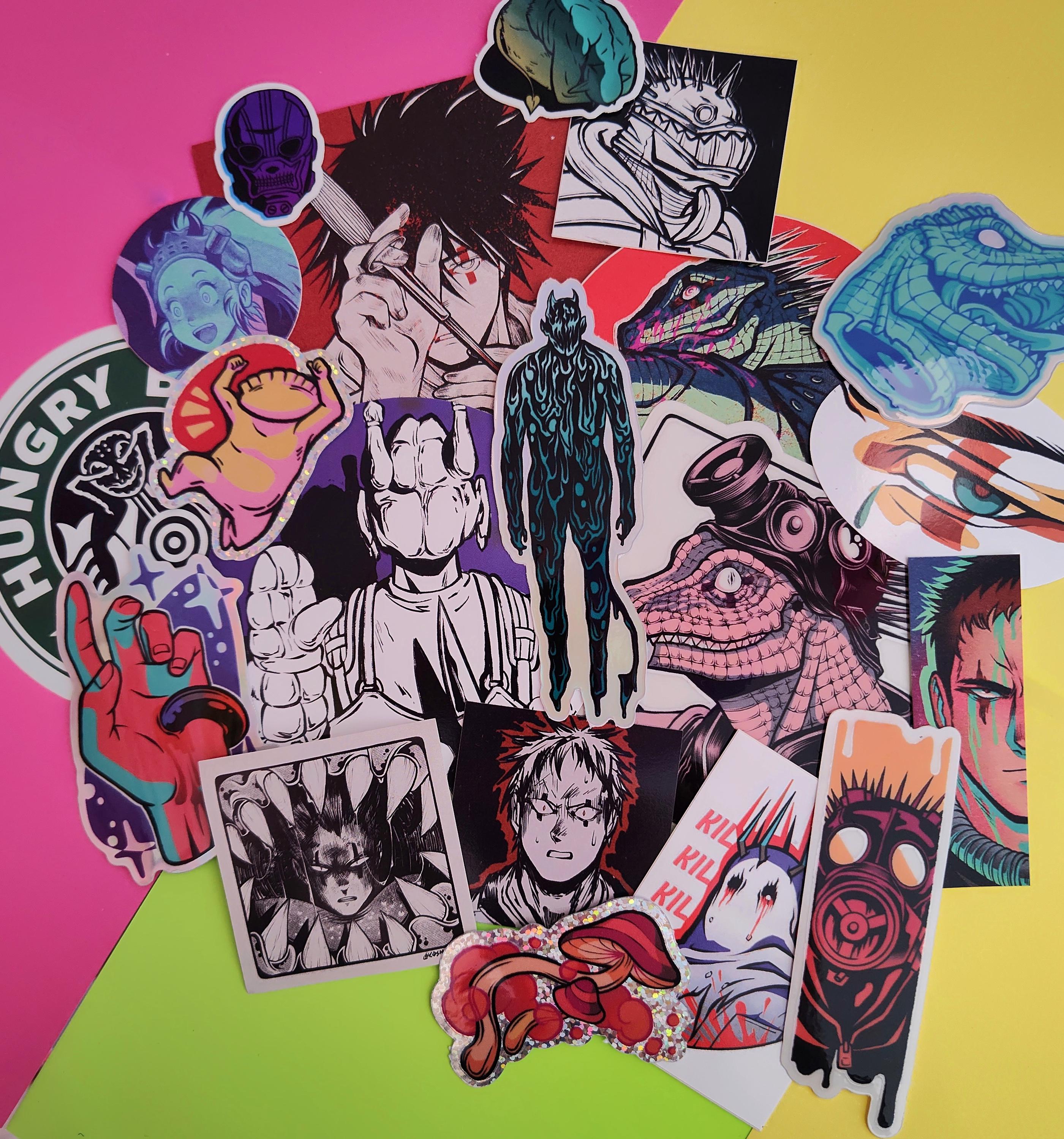Dorohedoro Random Set of 5 Stickers - Etsy