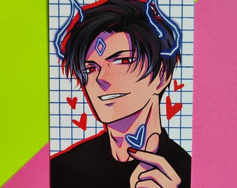 Lucifer Obey Me Shall We Date Photocard