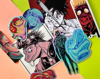 Dorohedoro Random Set of 5 Stickers - Etsy