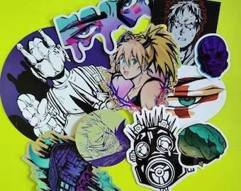 Dorohedoro Random Set of 5 Stickers - Etsy