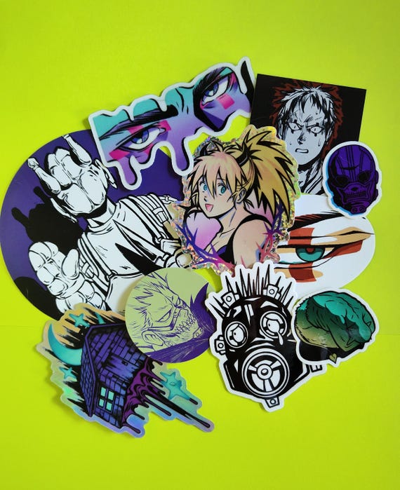 doro Studio 4点セット（タグステッカーあり） Dorohedoro Random Set of 5 Stickers - Etsy