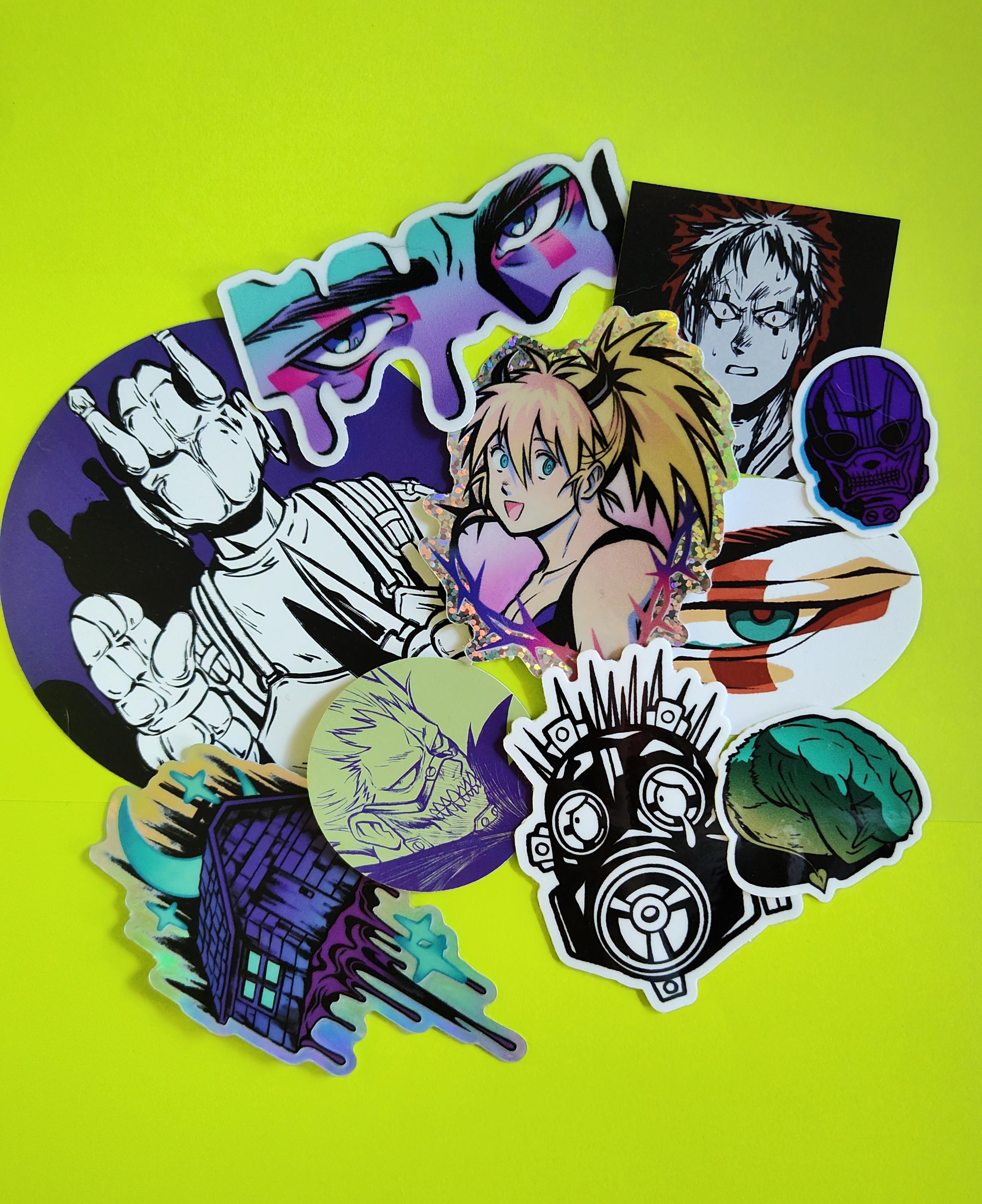 Dorohedoro Random Set of 5 Stickers - Etsy