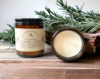 Spring Breeze - Aromatherapy Soy Candle