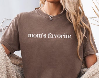 Mom's Favorite Shirt, Dad's Favorite Shirt, Favorite Child T Shirt, Favorite Daughter, Funny Gift, Sibling Gifts, The Favorite Kid Gift