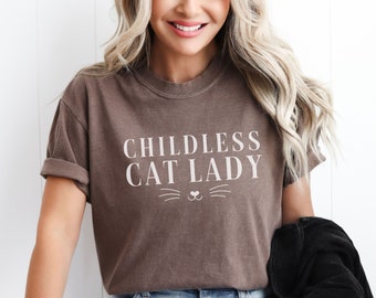 Childless Cat Lady Shirt, 2024 Election T Shirt, Political Shirts, Cat Lover Gift, Kamala Harris 2024, Madame President