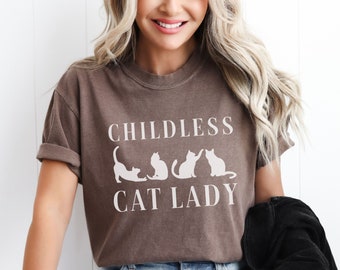 Childless Cat Lady Shirt, 2024 Election T Shirt, Political Shirts, Cat Lover Gift, Kamala Harris 2024, Madame President