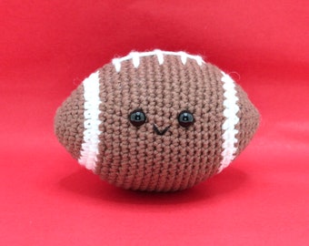Tiny Football Plush Crochet Amigurumi Toy