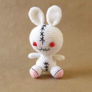 Zombie Bunny Plush Crochet
