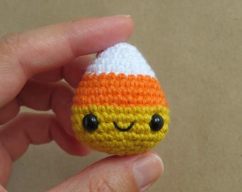Candy Corn Crochet Plush