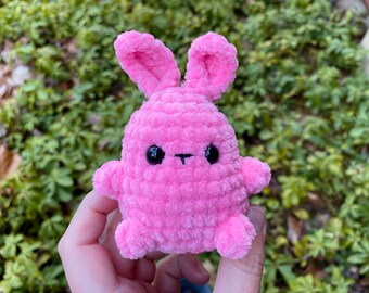 Plush Easter Bunny | Pastel Stuffed Rabbit | Easter Basket Gift