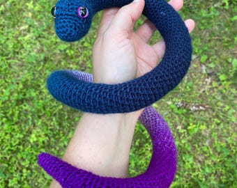 Crochet Snake Plush