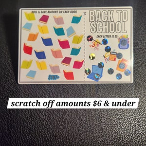Back to School 3 in 1 Savings Challenge