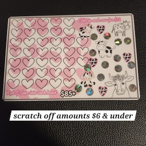 Cow Print 3 in 1 Savings Challenge