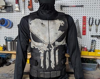 Disfraz de armadura de veterano vigilante para cosplay, airsoft y paintball (cualquier color o estilo)