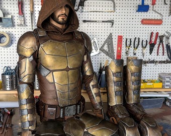 SCI FI KNIGHT Armor Set - Any Colors (m/f)
