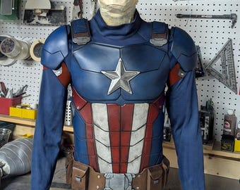 MURICA MAN Armored Vest, Shoulders, & Belt Combo (Any Colors)