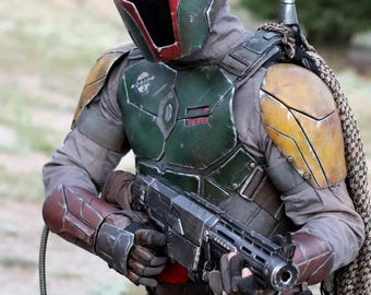 Original BOUNTY HUNTER Full Armor Costume Cosplay