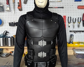 VAMPIRE HUNTER CLASSIC  V1 Vest and Belt Armor Set for Costume Cosplay (Any Color!)
