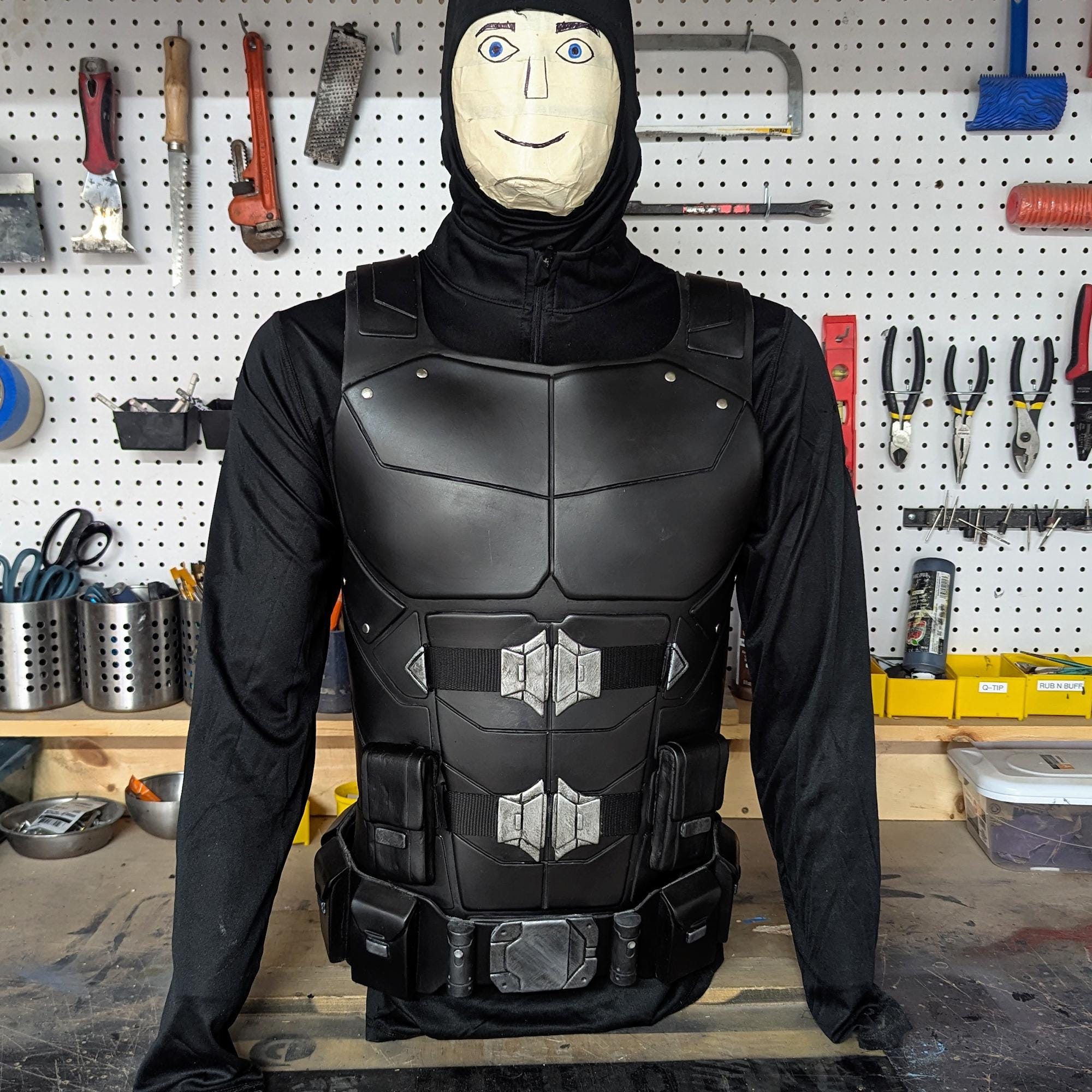 VAMPIRE HUNTER CLASSIC V1 Vest and Belt Armor Set for Costume 