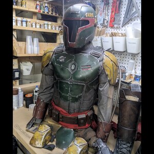 Original BOUNTY HUNTER Full Armor Costume Cosplay - Etsy