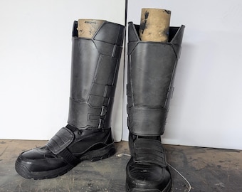 Protège-tibias/couvre-bottes MERC (TOUTES COULEURS/style)