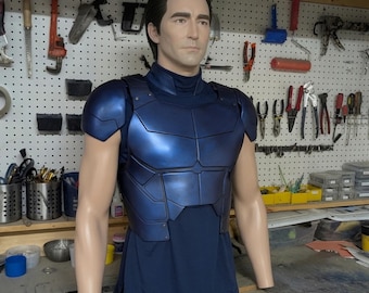 BLUE DRESS MAN V1 Vest & Shoulders Only  (Any Colors)