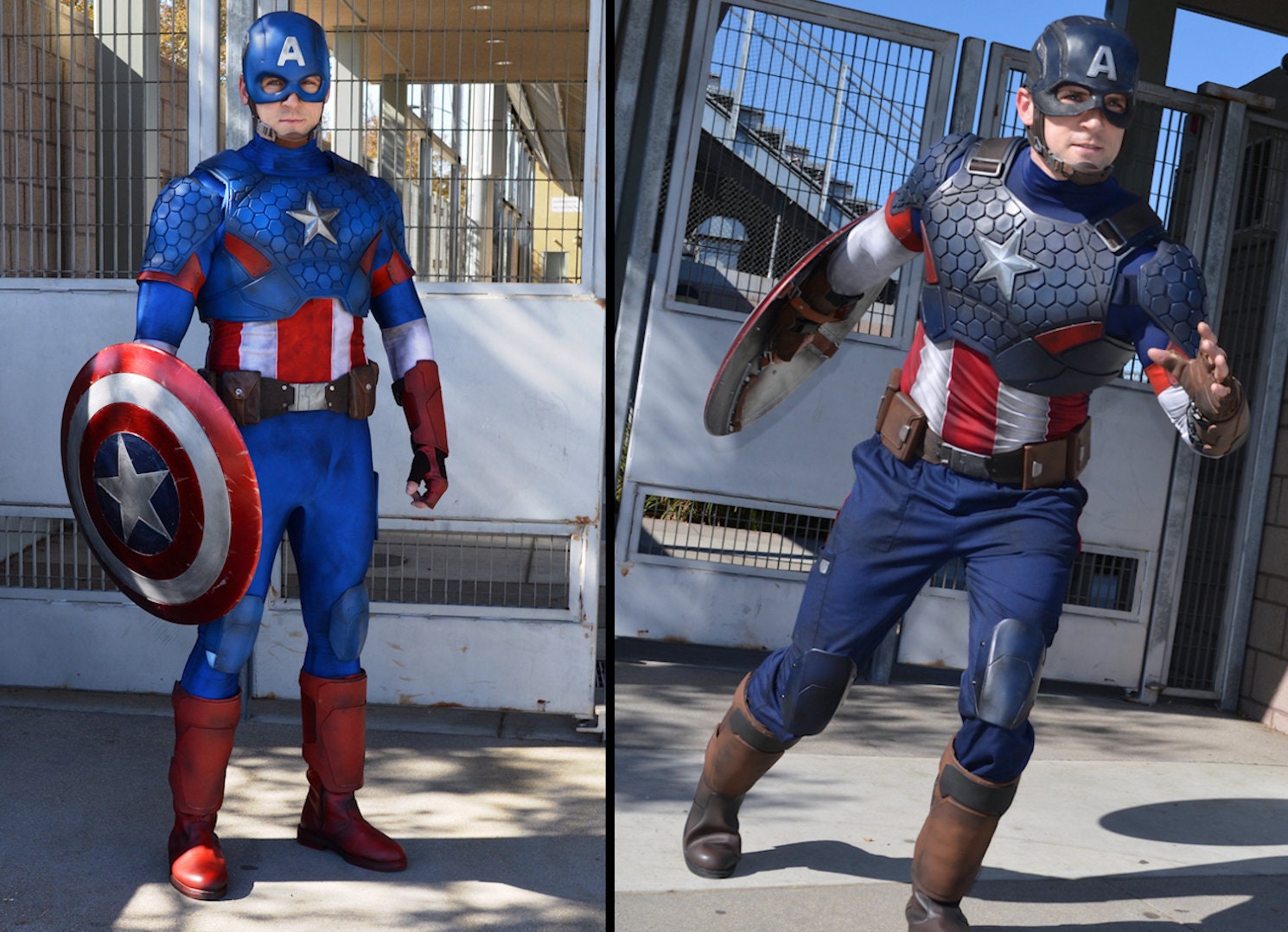 FULL USA Man Armored Costume Cosplay (Any color/Style)