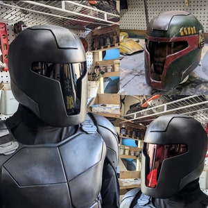 Space Bounty Hunter Helmet (Any Color/ Any Style)