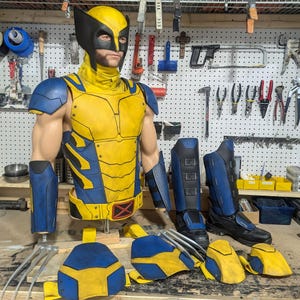 Claw Man Full Cosplay Armored Costume *ONE of a KIND* Updated - any colors!