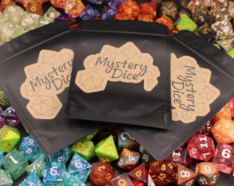 Handmade Mystery Dice - Random Gaming Dice Sets - 2026 Update