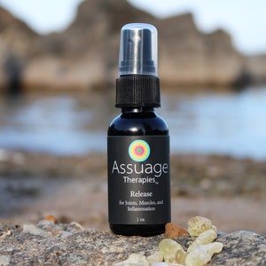 RELEASE Organic Pain Relief Oil - Anti-inflammatory - Fast Acting - Joint and Muscle Pain Relief Oil - Alcohol Free
